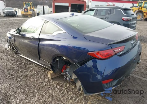 2022 Infiniti Q60 Red Sport 400 Awd z USA, uszkodzony, nr VIN JN1FV7LL2NM680996